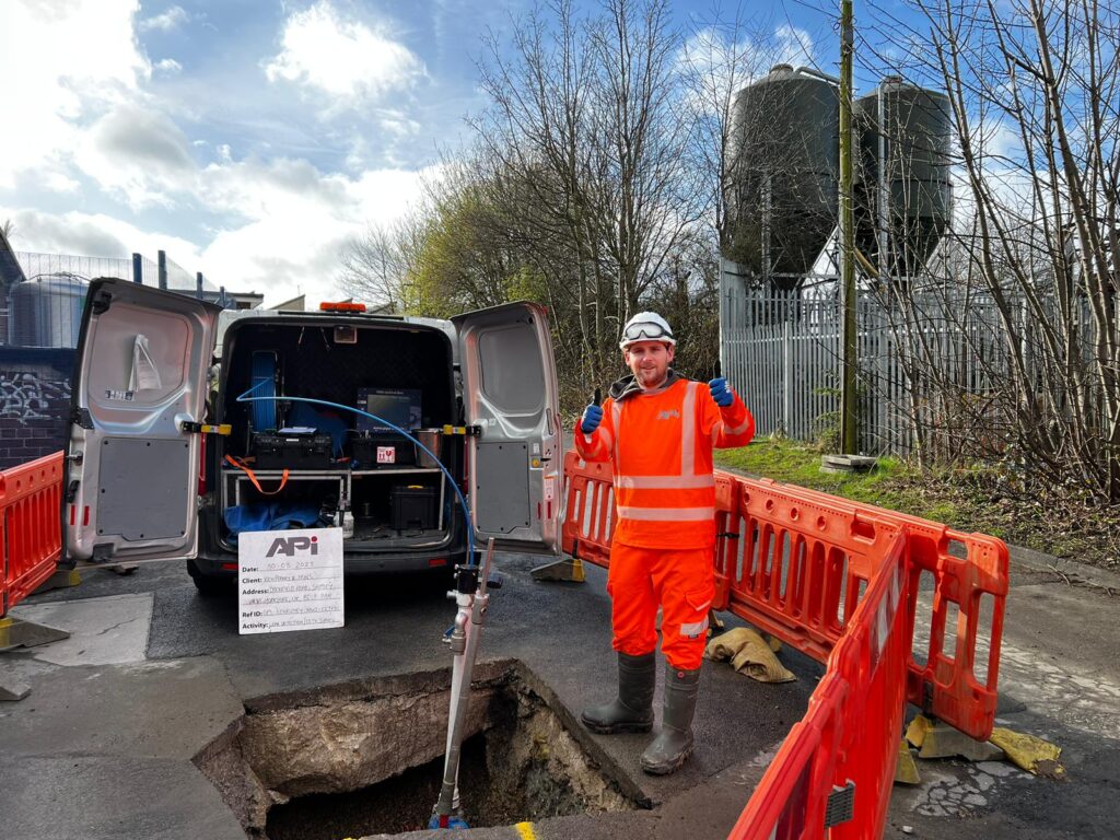 API delivers another leakage survey on a new pipe installation ...